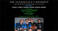 Desktop Screenshot of dr-marshalls-remedy.co.uk